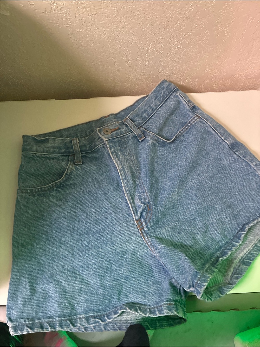 5/$35🐛 Source Unknown Light Blue High-Waist Denim Shorts